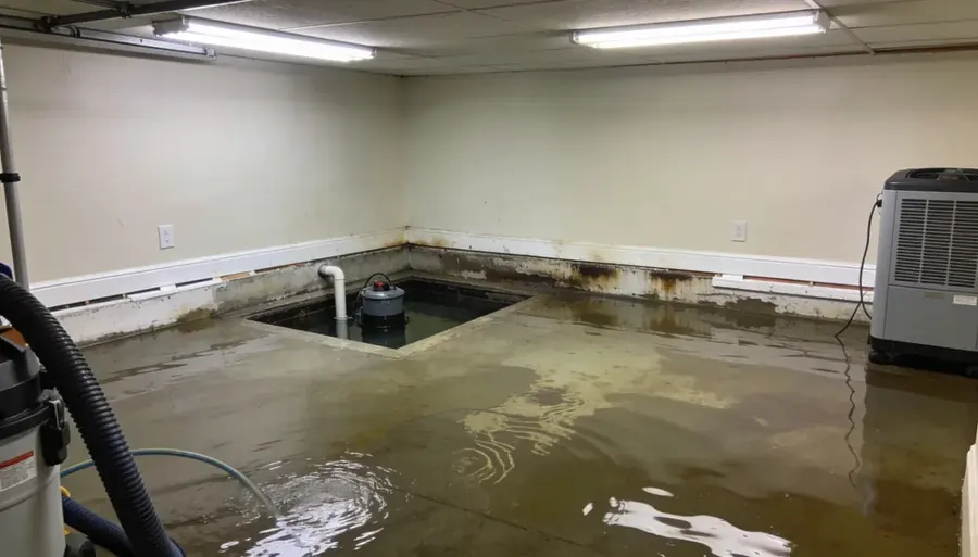 Sump failure cleaned up in a Lindenhurst basement in Antioch, IL